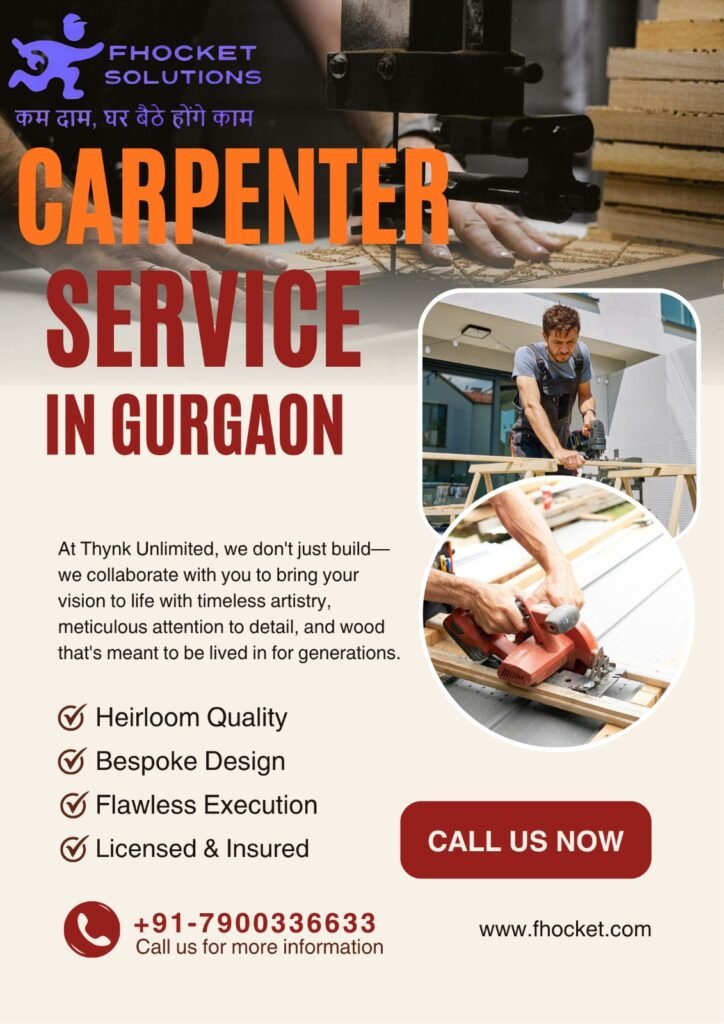 Carpenter in Gurgaon