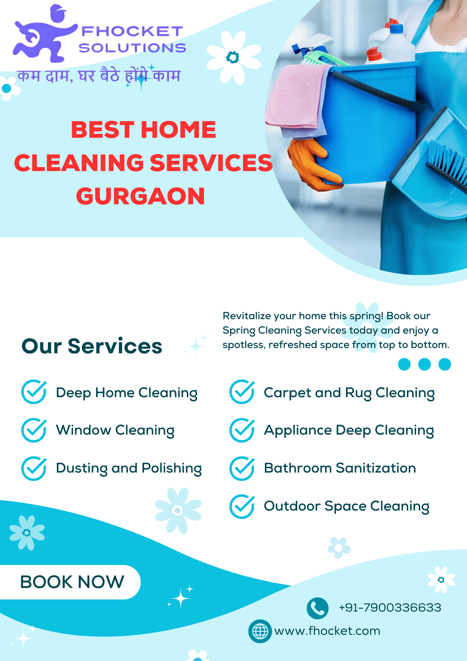 Home Cleaning Services Gurgaon Price List