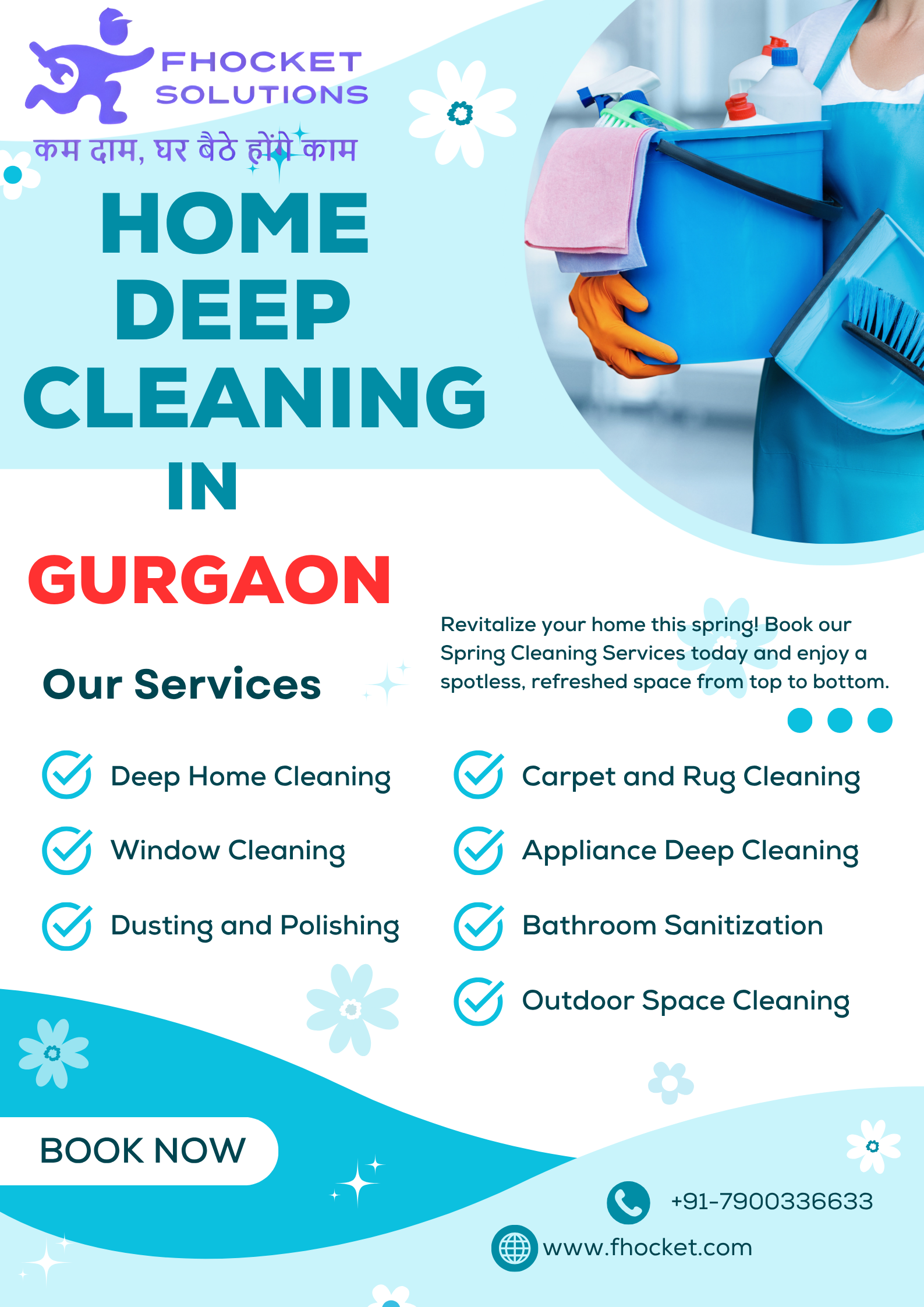 Home Deep Cleaning in Gurgaon