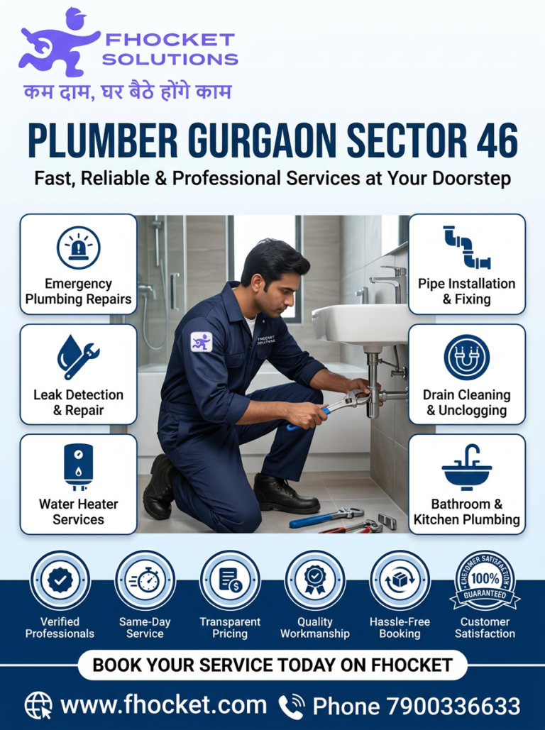 Plumber Gurgaon Sector 46