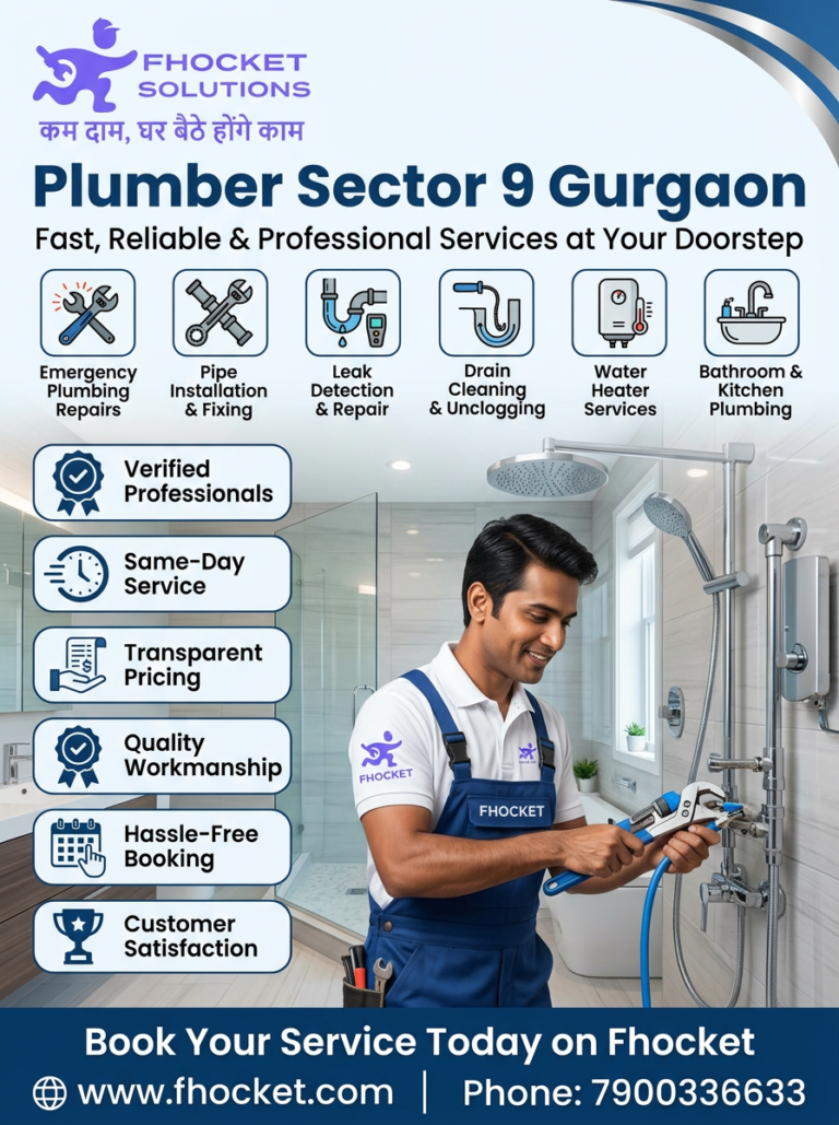 Plumber Sector 9 Gurgaon