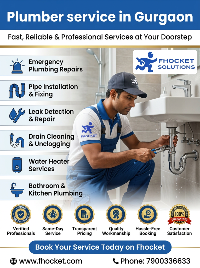 Plumber in Sector 4 Gurgaon