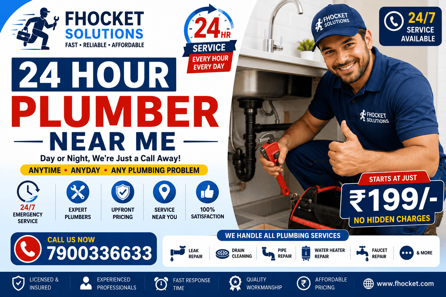 24 Hour Plumber Near Me