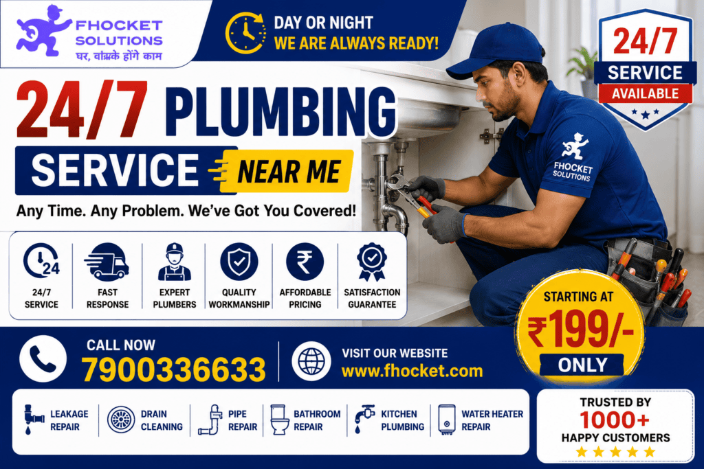 24/7 plumbing service near me