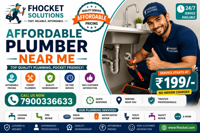 Affordable Plumber Near Me
