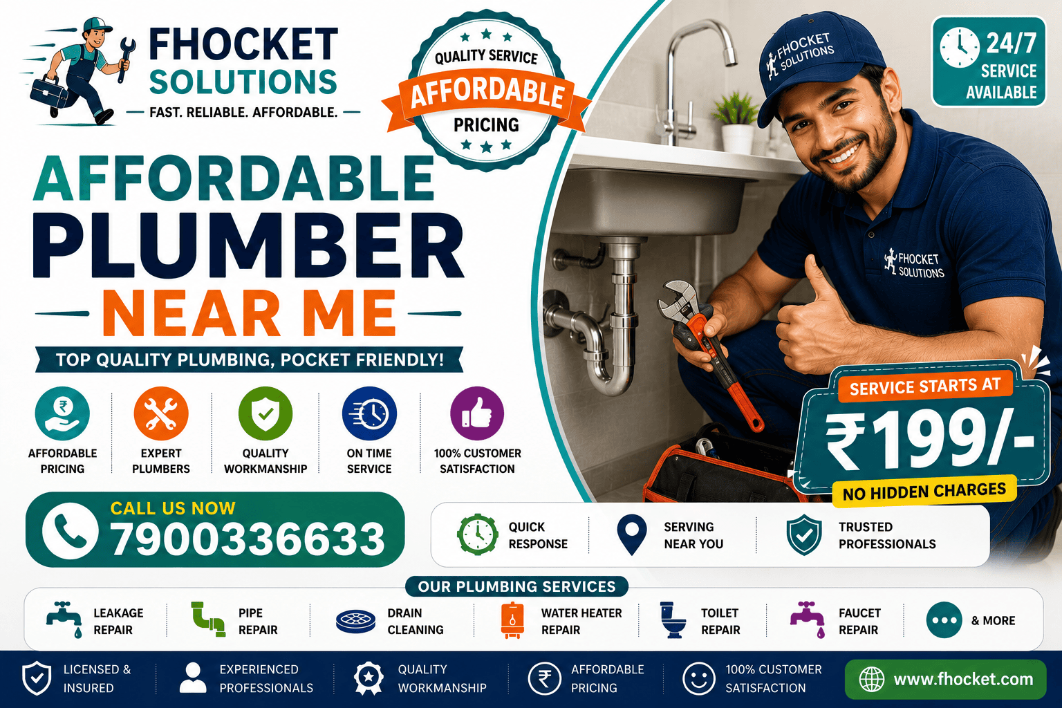 Affordable Plumber Near Me
