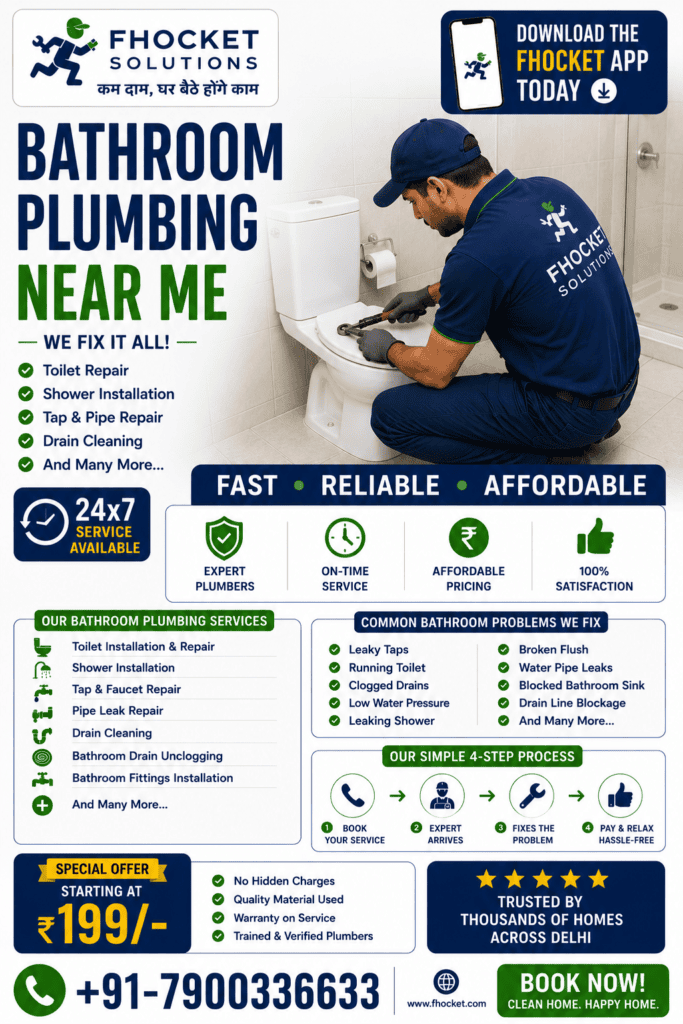 Bathroom Plumbing Near Me