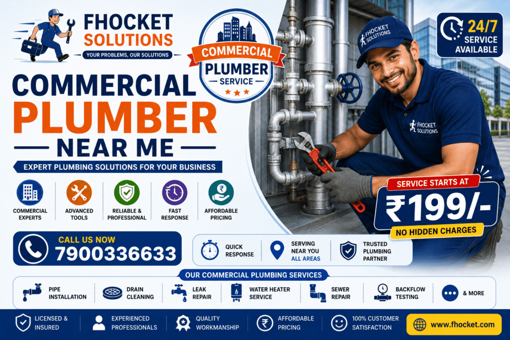 Commercial Plumber Near Me