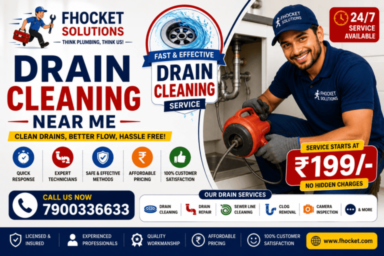 Drain Cleaning Near Me