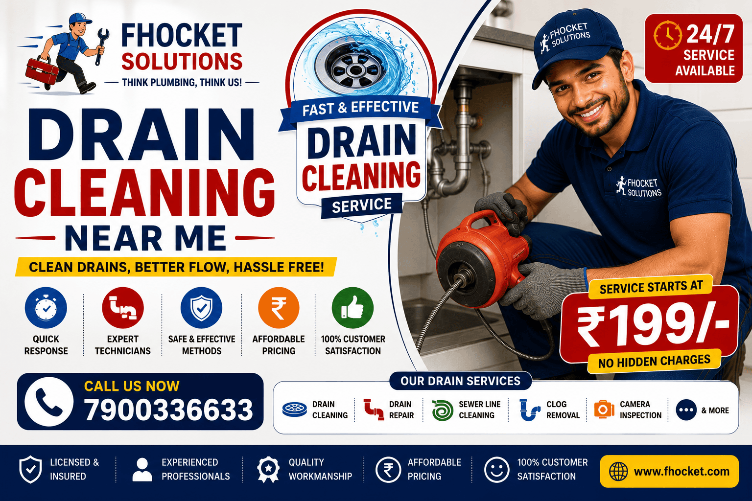 Drain Cleaning Near Me