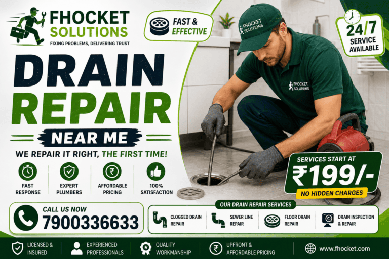 Drain Repair Near Me