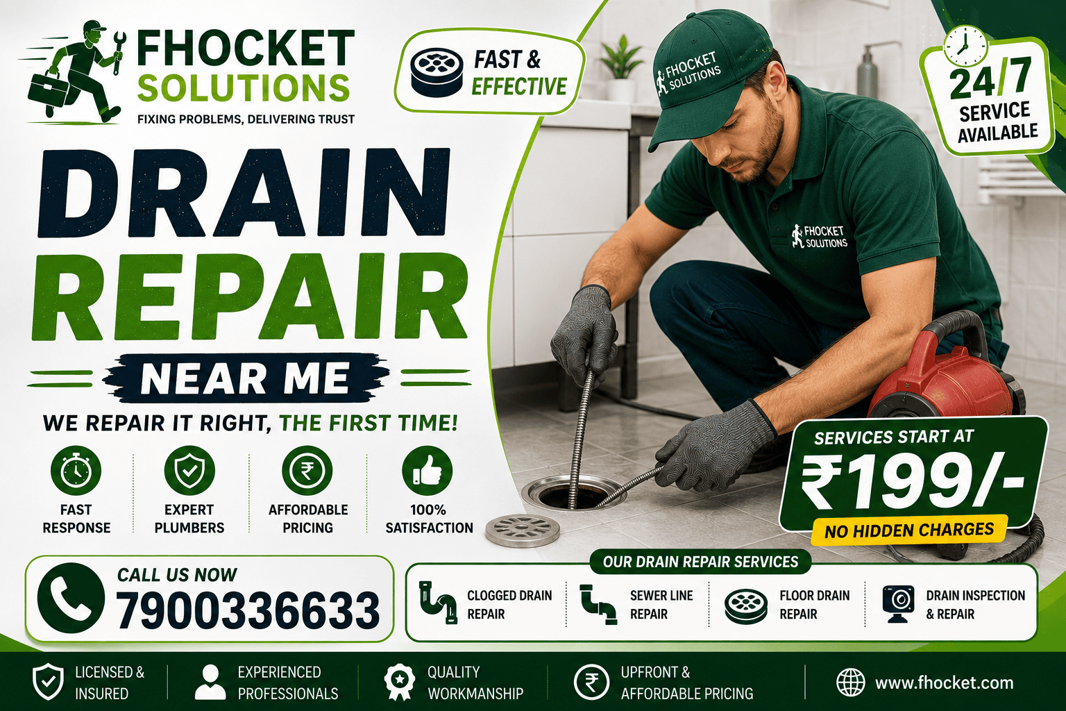 Drain Repair Near Me
