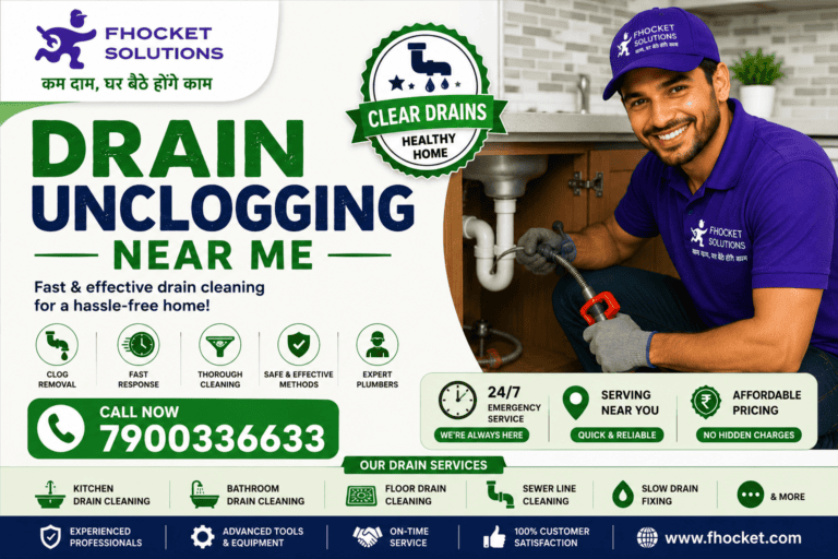 Drain Unclogging Near Me