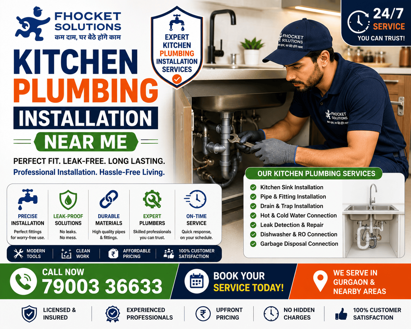Kitchen Plumbing Installation Near Me