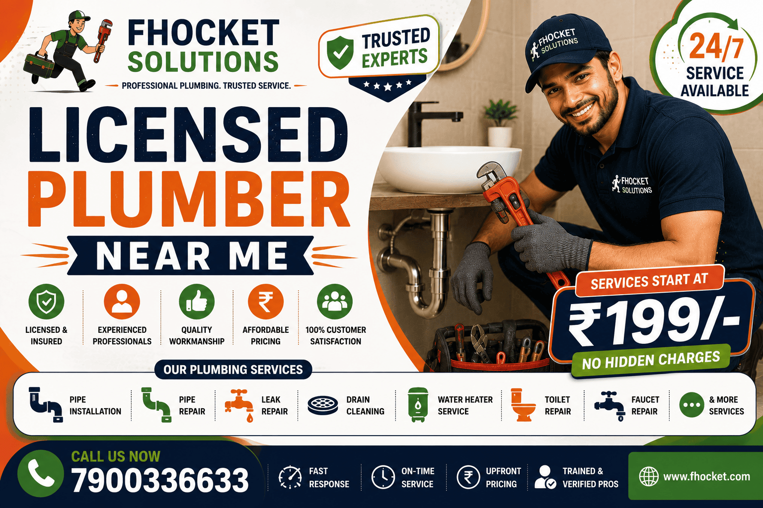 Licensed Plumber Near Me