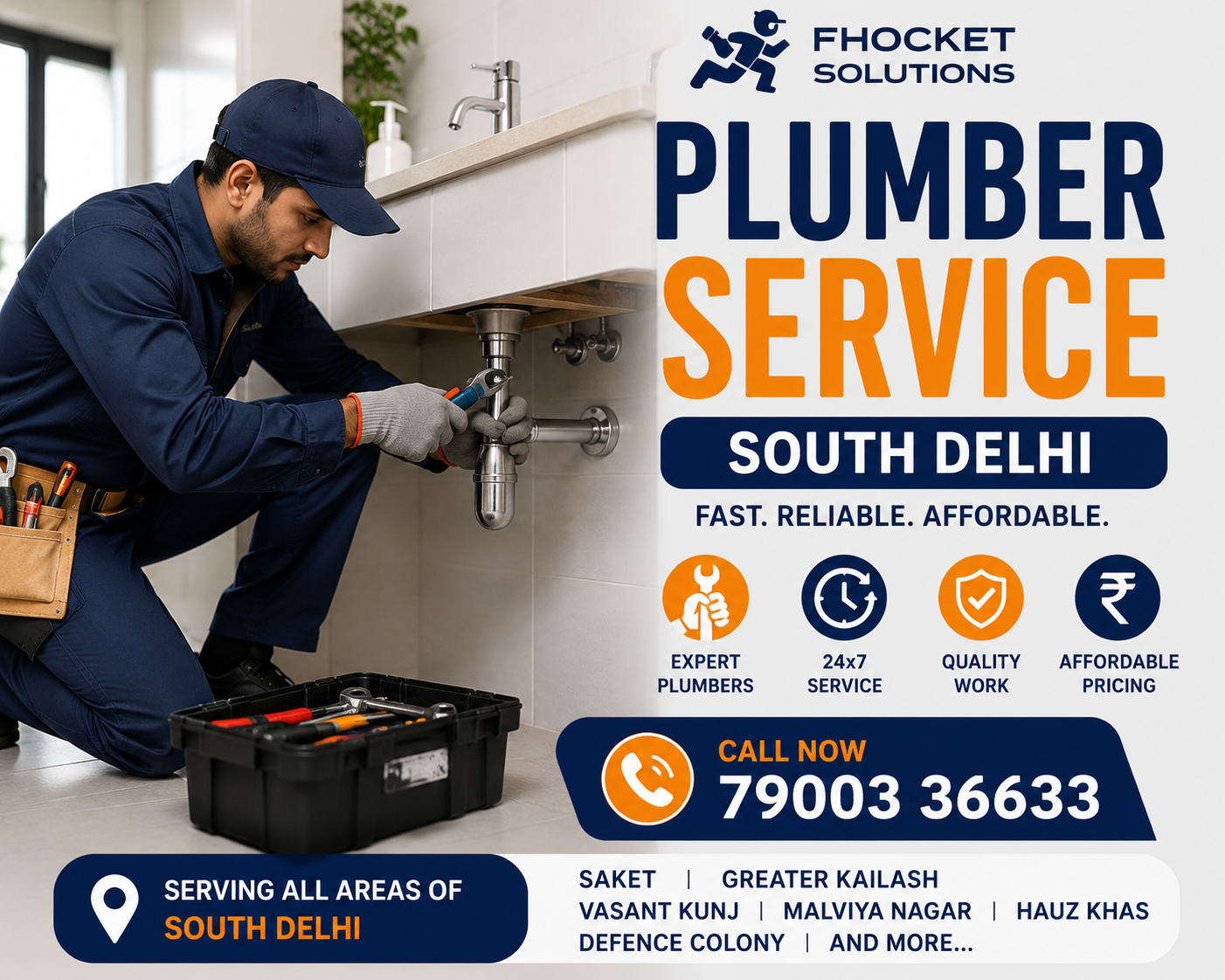 Plumber Service South Delhi