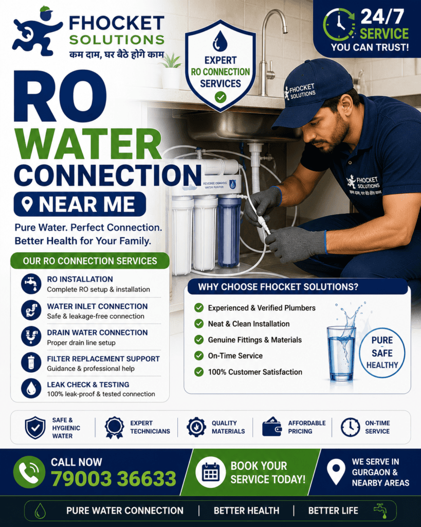 RO Water Connection Near Me