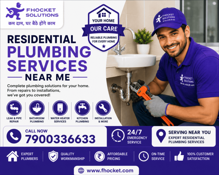 Residential Plumbing Services Near Me