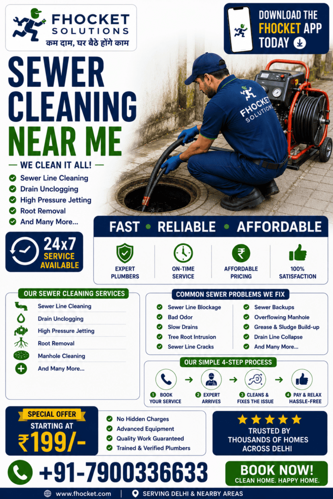 Sewer Cleaning Near Me