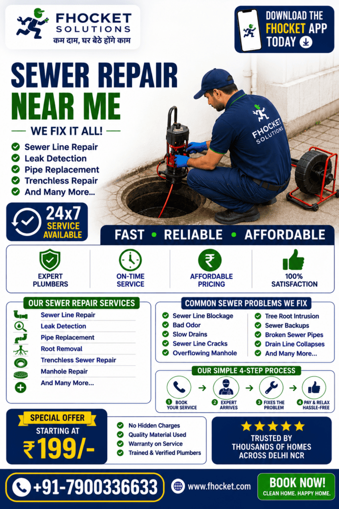 Sewer Repair Near Me