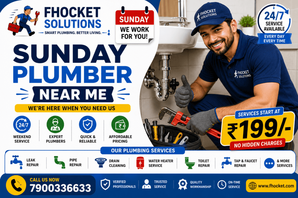 Sunday Plumber Near Me