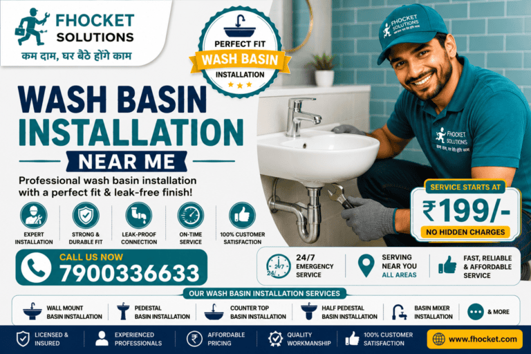 Wash Basin Installation Near Me