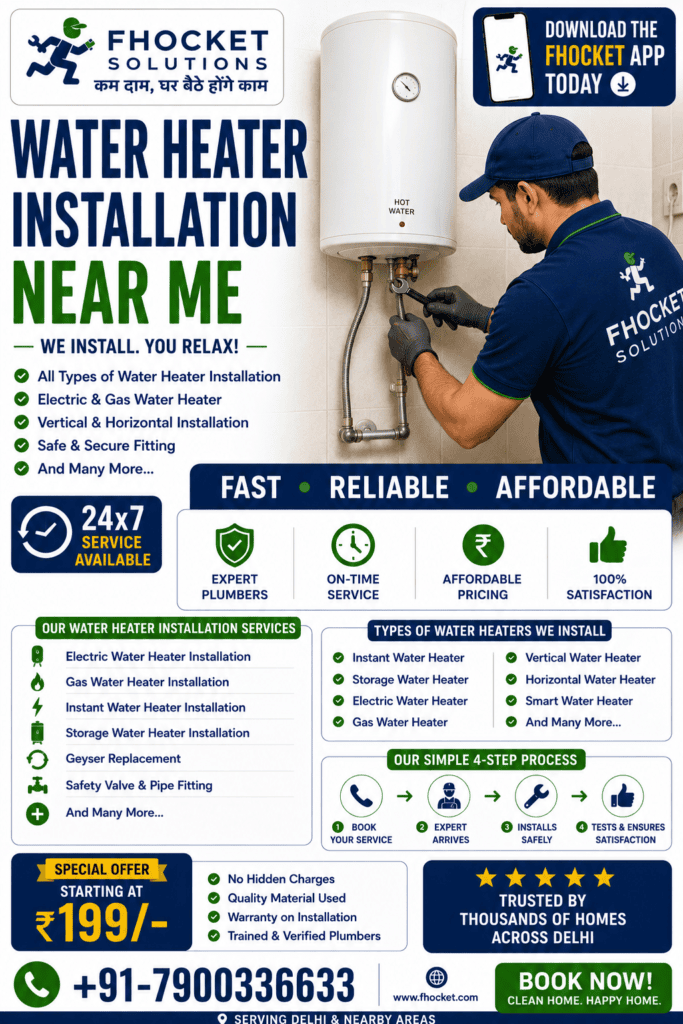 Water Heater Installation Near Me
