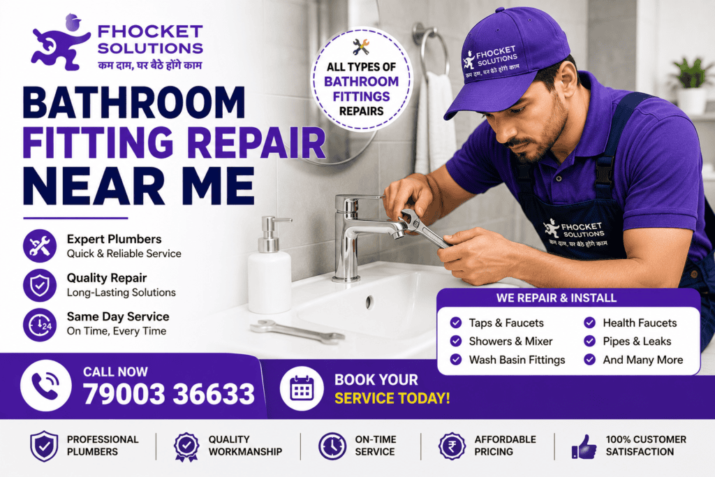 Bathroom Fitting Repair Near Me