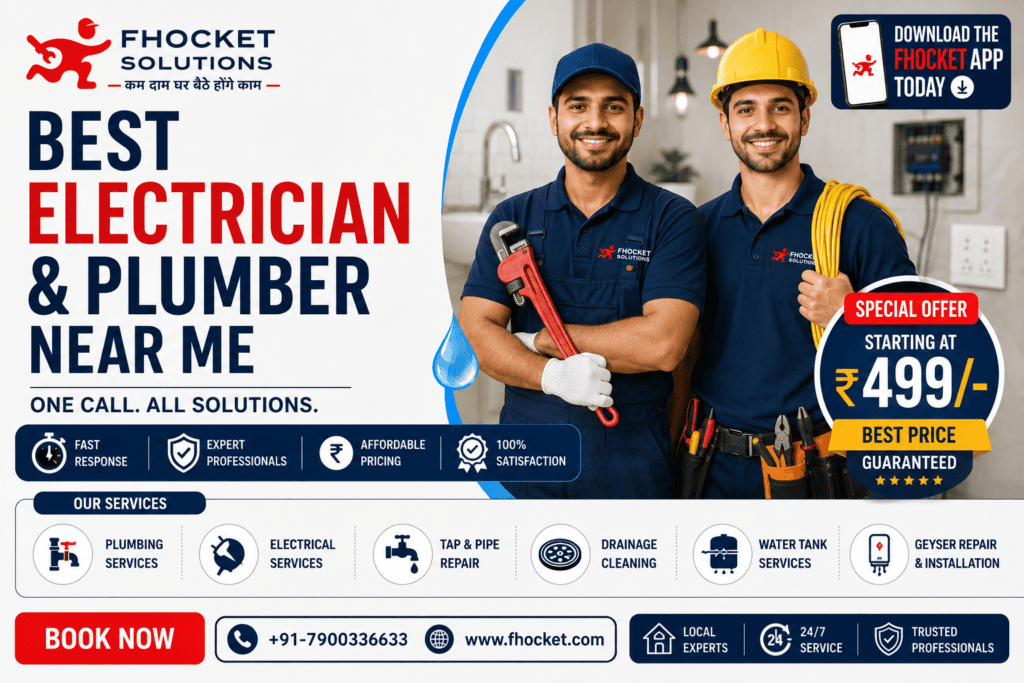Best Electrician and Plumber Near Me