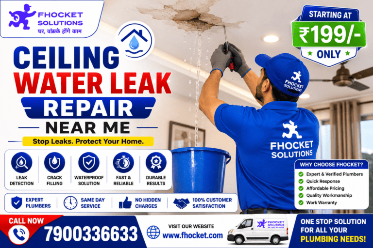 Ceiling Water Leak Repair Near Me