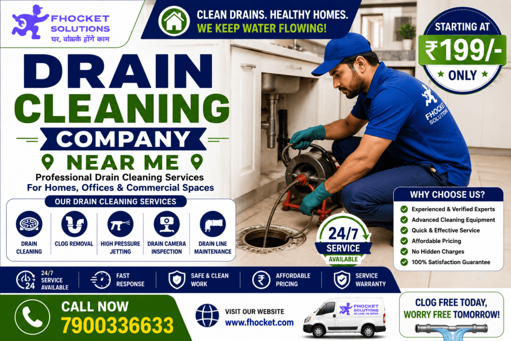 Drain Cleaning Company Near Me