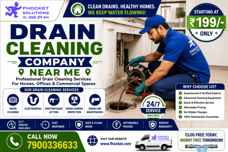 Drain Cleaning Company Near Me