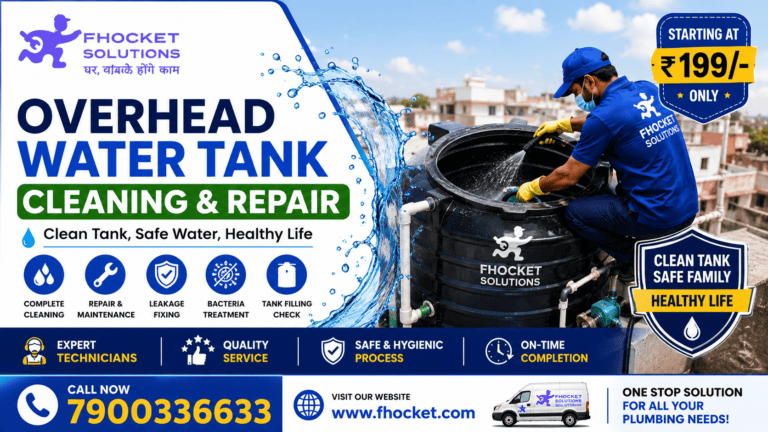 Overhead Water Tank Cleaning and Repair
