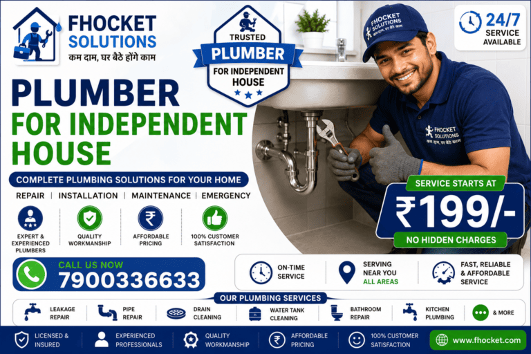 Plumber for Independent House