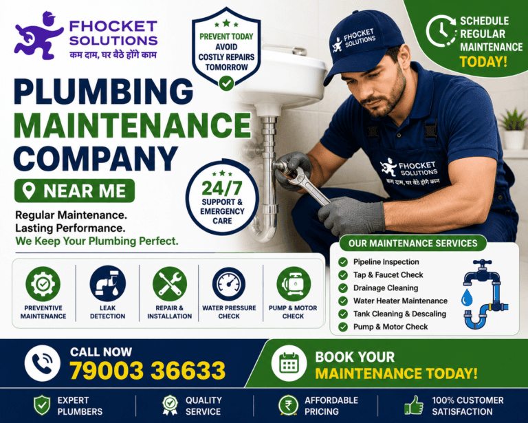 Plumbing Maintenance Company Near Me