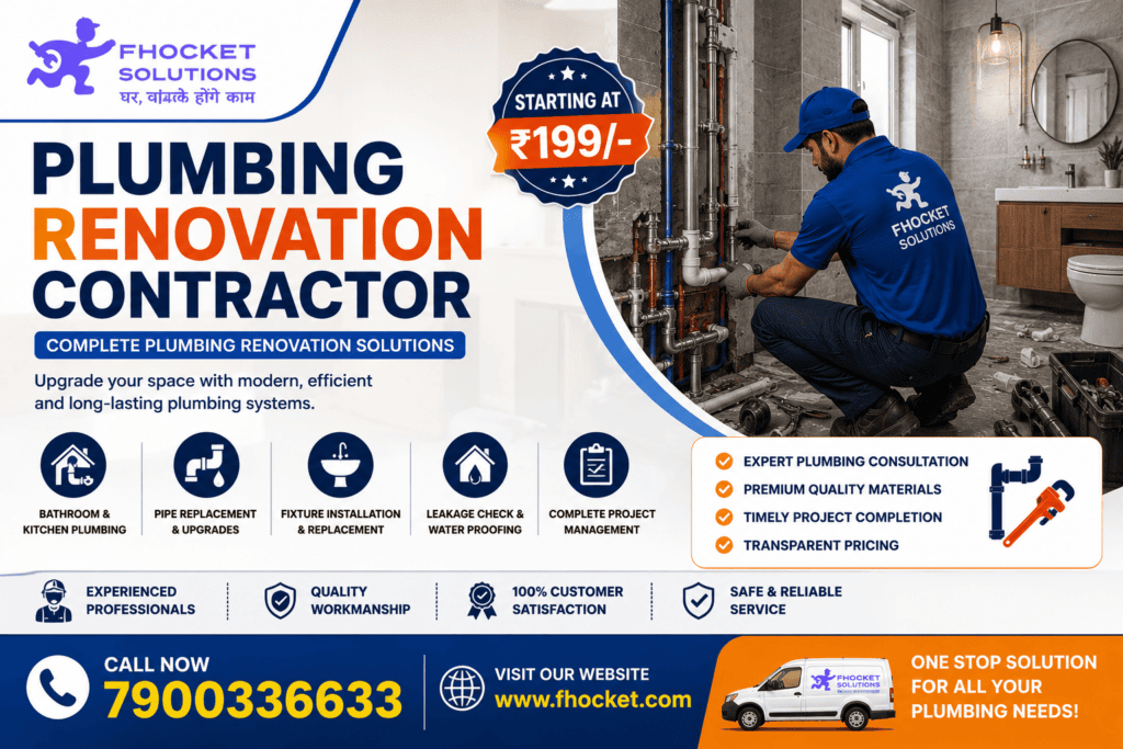 Plumbing Renovation Contractor