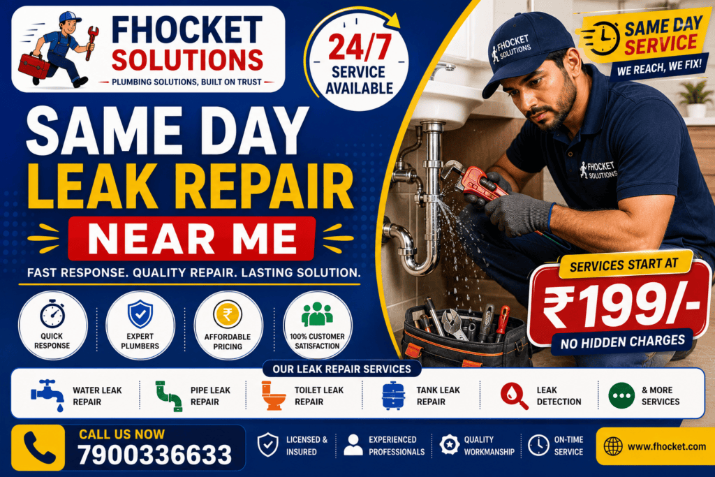 Same Day Leak Repair Near Me