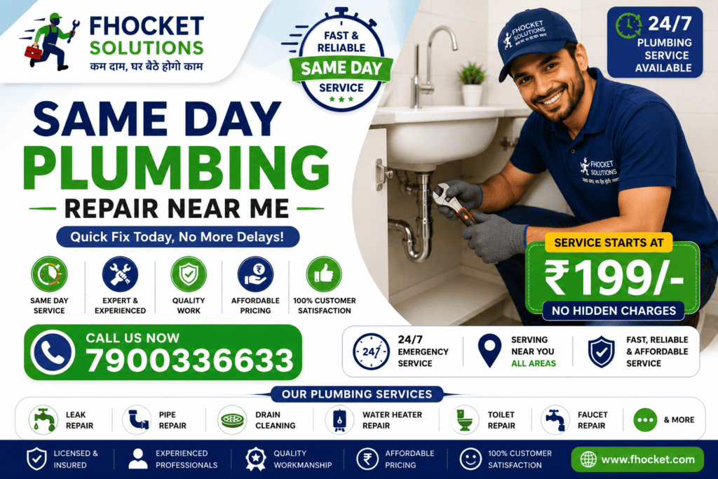 Same Day Plumbing Repair Near Me