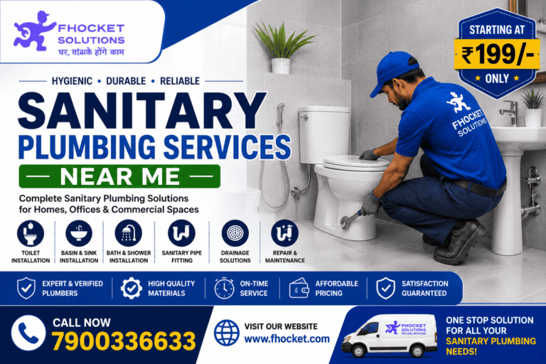 Sanitary Plumbing Services Near Me