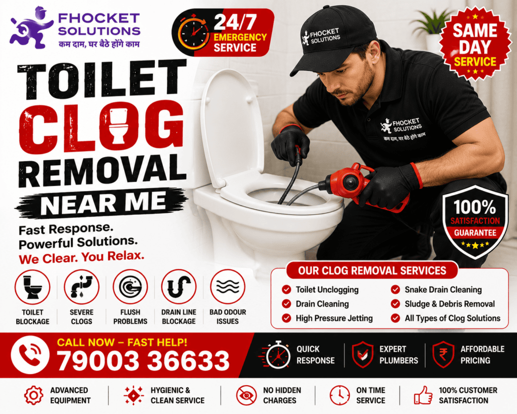 Toilet Clog Removal Near Me