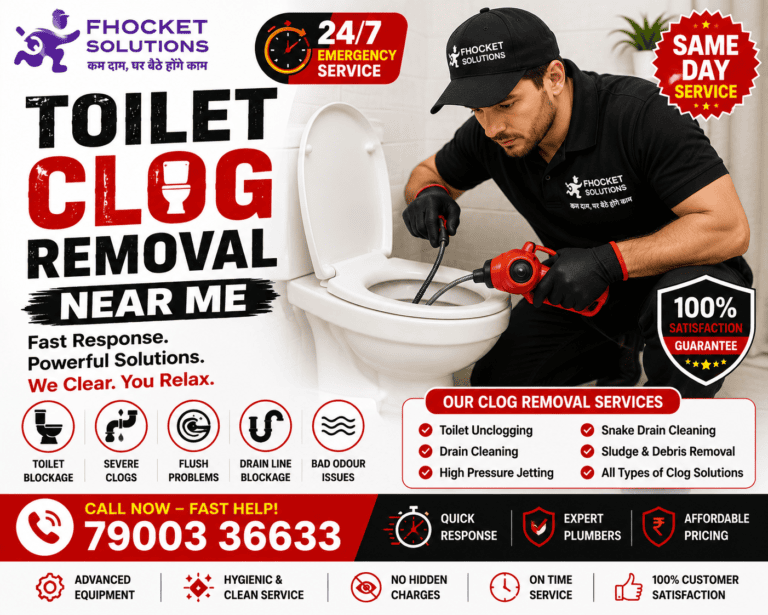Toilet Clog Removal Near Me