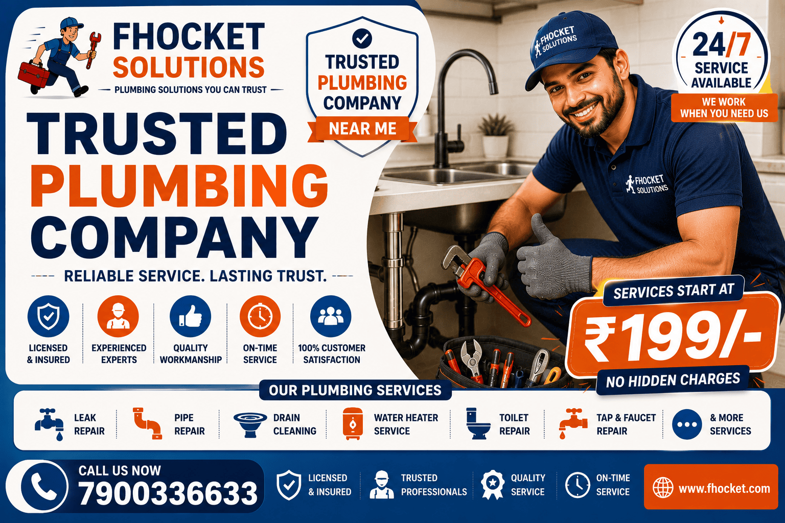 Trusted Plumbing Company Near Me