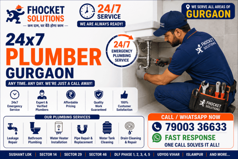 24x7 Plumber Gurgaon