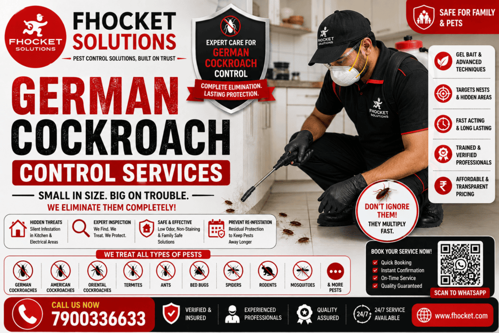 German Cockroach Control