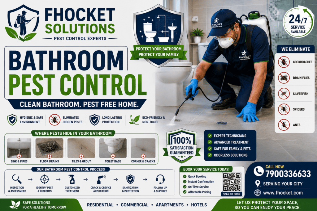 Bathroom Pest Control