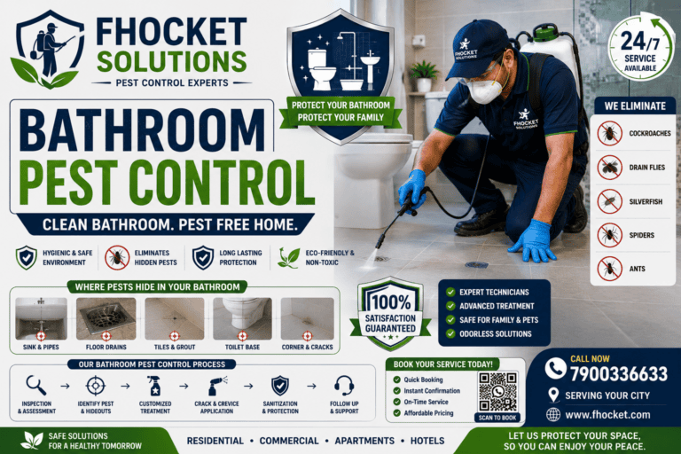Bathroom Pest Control