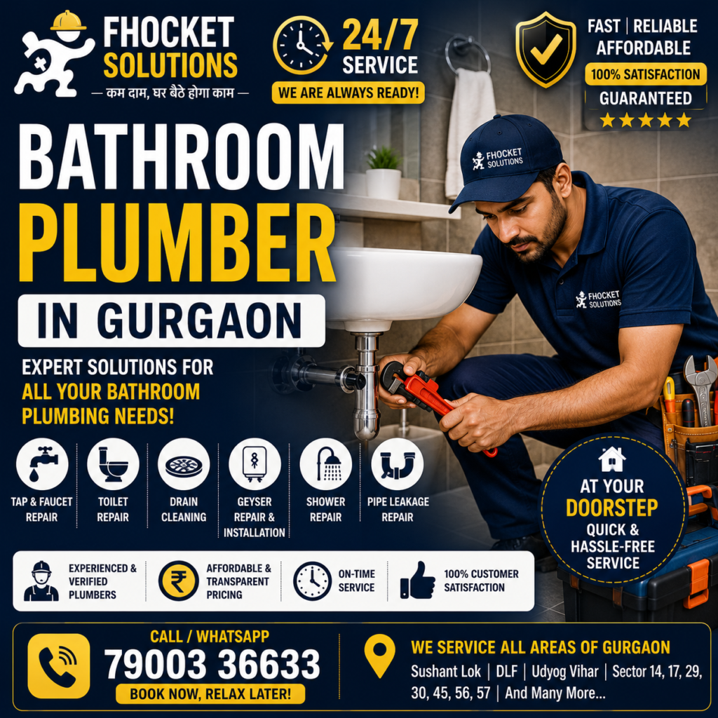 Bathroom Plumber Gurgaon