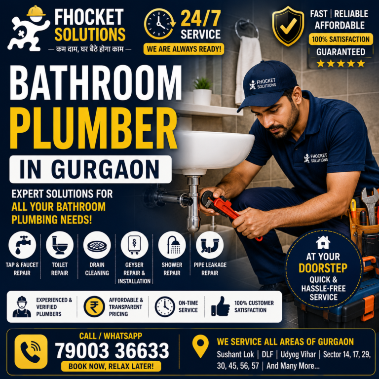 Bathroom Plumber Gurgaon