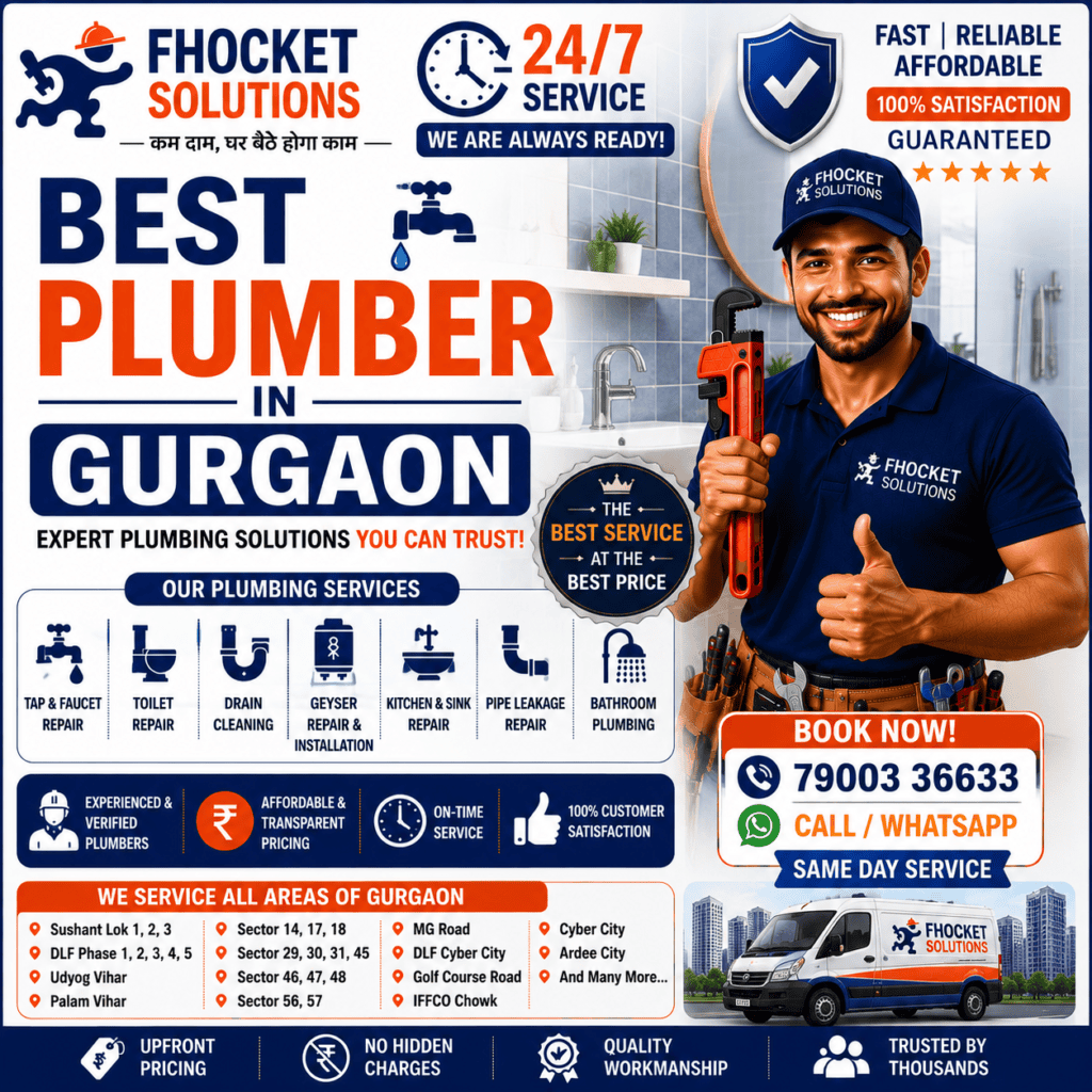 Best Plumber in Gurgaon