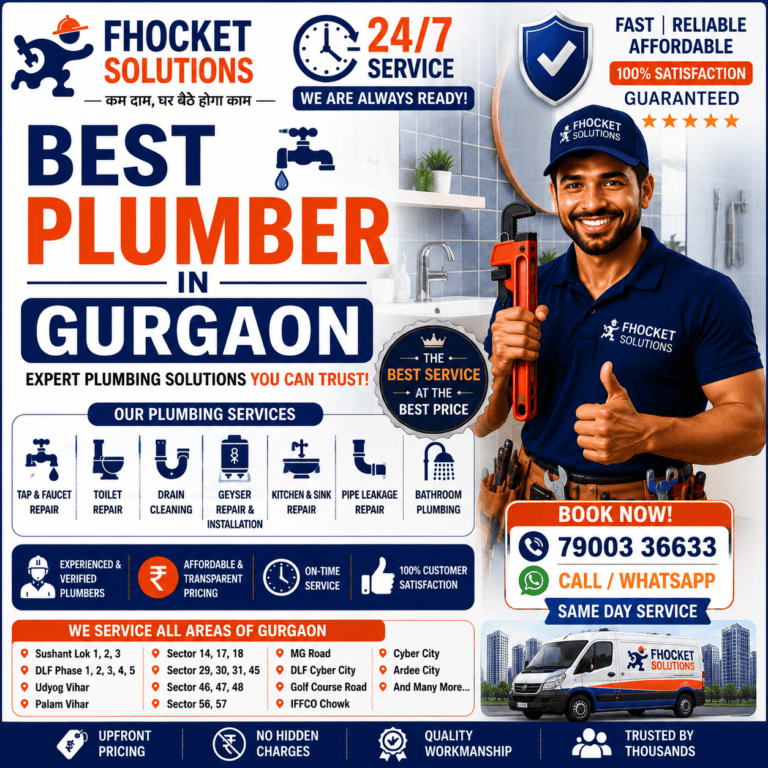 Best Plumber in Gurgaon